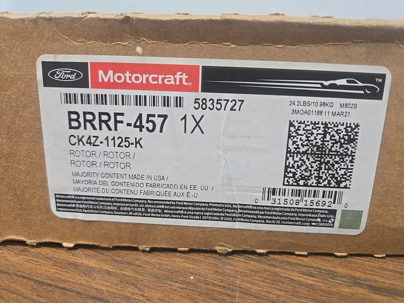 Genuine Ford OEM Rotor Asy - Brake BRRF-457 gallery