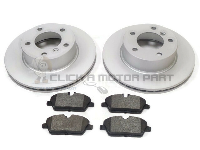 BMW E81 118d 3DOOR 2007-2011 FRONT 2 BRAKE DISCS AND PADS SET NEW (292MM)