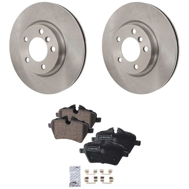Front Brake Disc Rotors and Pads Kit for Mini Cooper Paceman Countryman 11-16