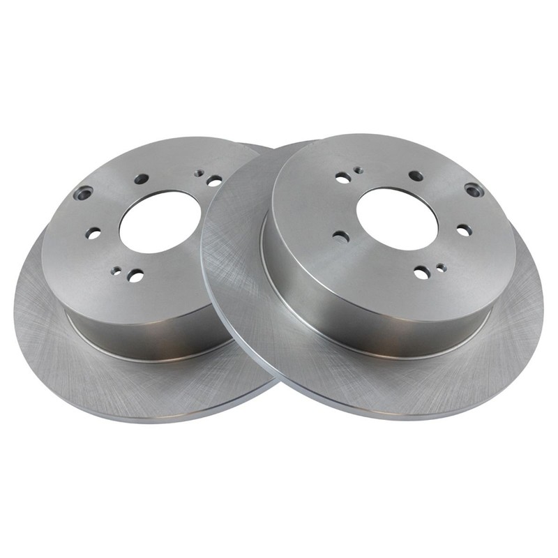 Rear Semi Metallic Brake Pad & Rotor Set Kit for Mitsubishi Endeavor gallery