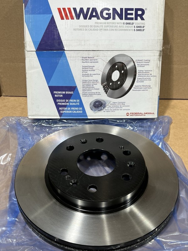 Wagner BD126358E Front Disc Brake Rotor E-Shield Painted Tahoe Silverado NOS