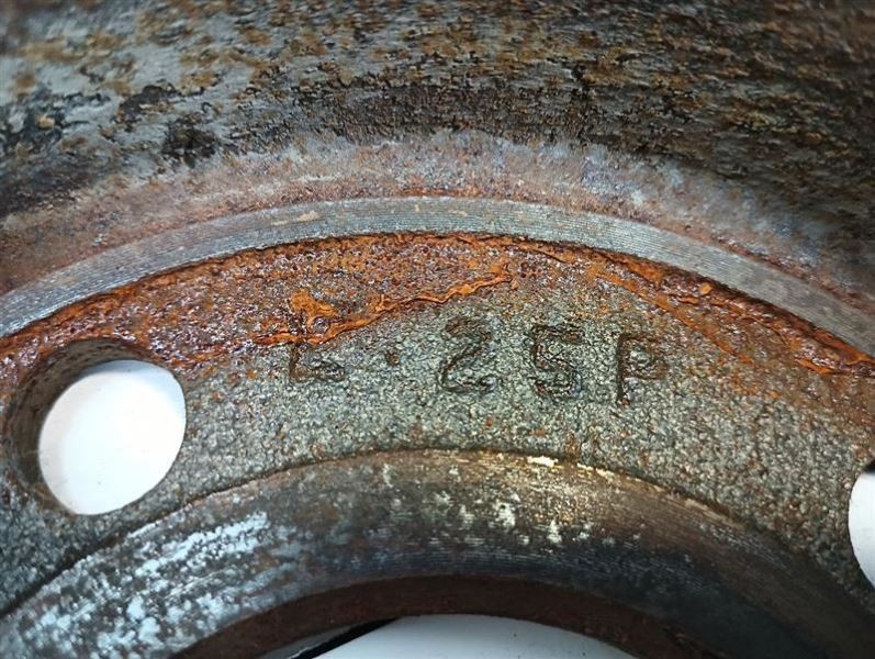 Rear Rotor from 2012 Mazda 3 10205090 gallery