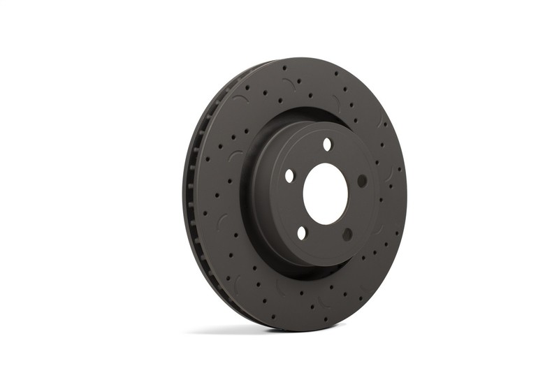 Hawk Performance HTC4751 Talon Cross Drilled And Slotted Brake Rotors