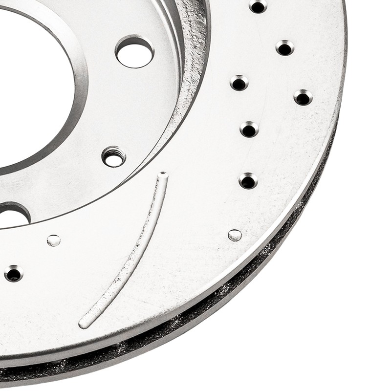 2x Front Brake Discs Vented 256mm For Eagle Summit Mitsubishi Expo LRV Expo gallery