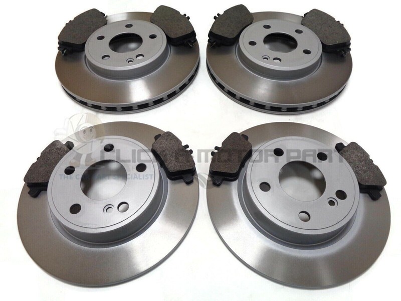 Front And Rear Brake Discs And Pads Set For Infiniti Q30 1.5 1.6 2015-2020