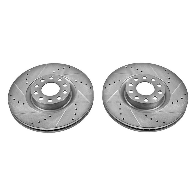 PowerStop EBR662XPR Brake Rotors For Audi A6 Quattro 2000-2004 Front gallery