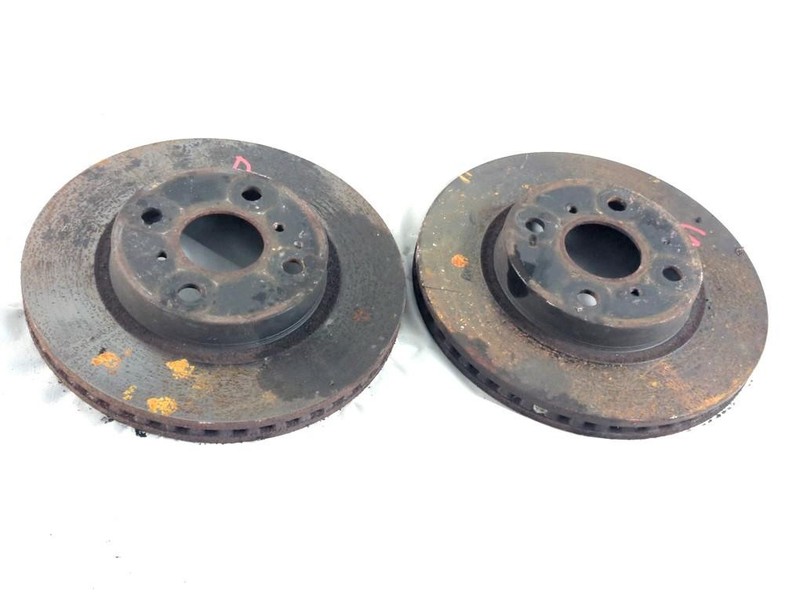 435120D060 Pair Front Brake Discs Toyota Yaris 1.0 B 51KW 5M 5P (2009) RI