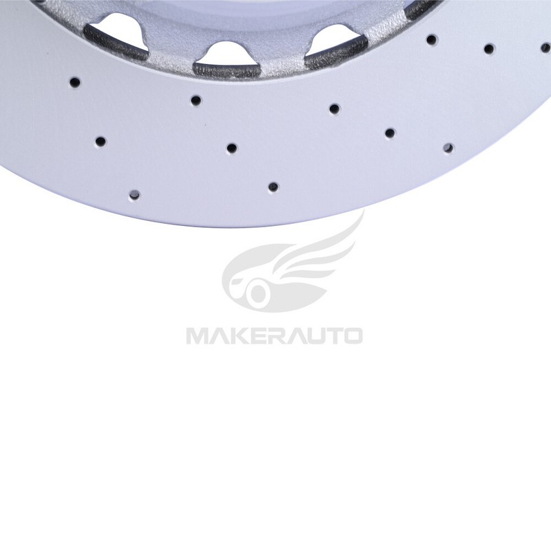 Rear Left+Right Brake Drilled Disc Rotors For BMW F85 F86 X5 X6 M Pair gallery
