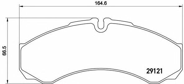 BREMBO Front DISCS + PADS SET for IVECO DAILY 35C17 40C17 45C17 70C17 2011-2014 gallery
