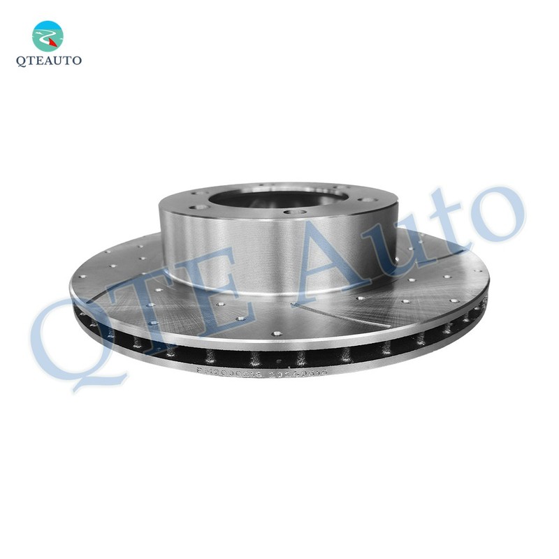 Front 319mm Drilled Slotted Brake Disc Rotors For 1996-2002 Toyota 4Runner gallery