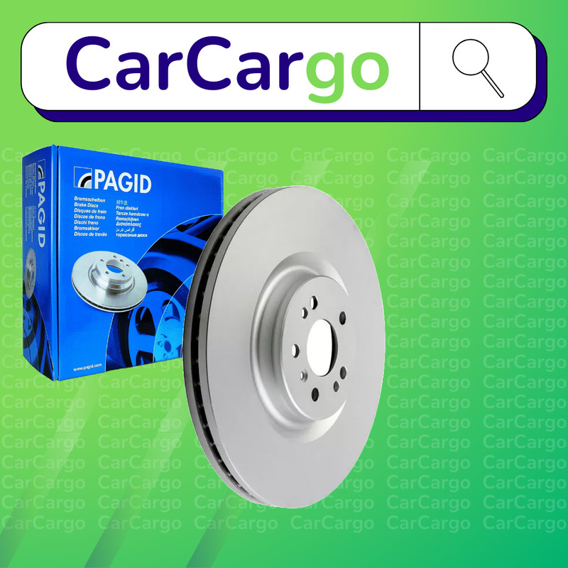 Pagid Front Brake Discs GL-Class GL 320 CDI / 350 BlueTEC 4-matic 2009-12 375mm