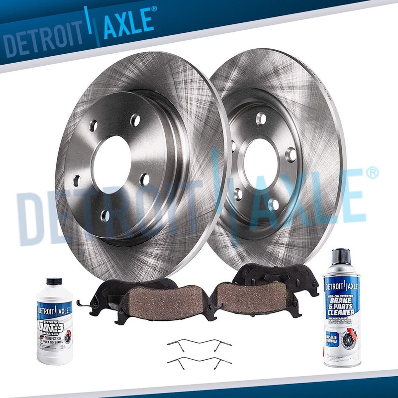 REAR Brake Rotors Ceramic Brakes Pads Kit for Ford C-Max Escape Transit Connect