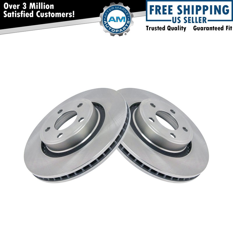 Front Brake Rotors Set For 2015-2020 Ford Mustang