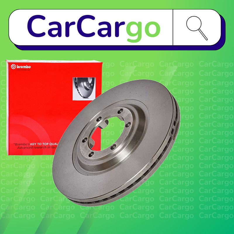 Brembo Vented Front Brake Discs Pair Isuzu D-Max 1.9 Ddi 4×4 2017-2022 300 mm