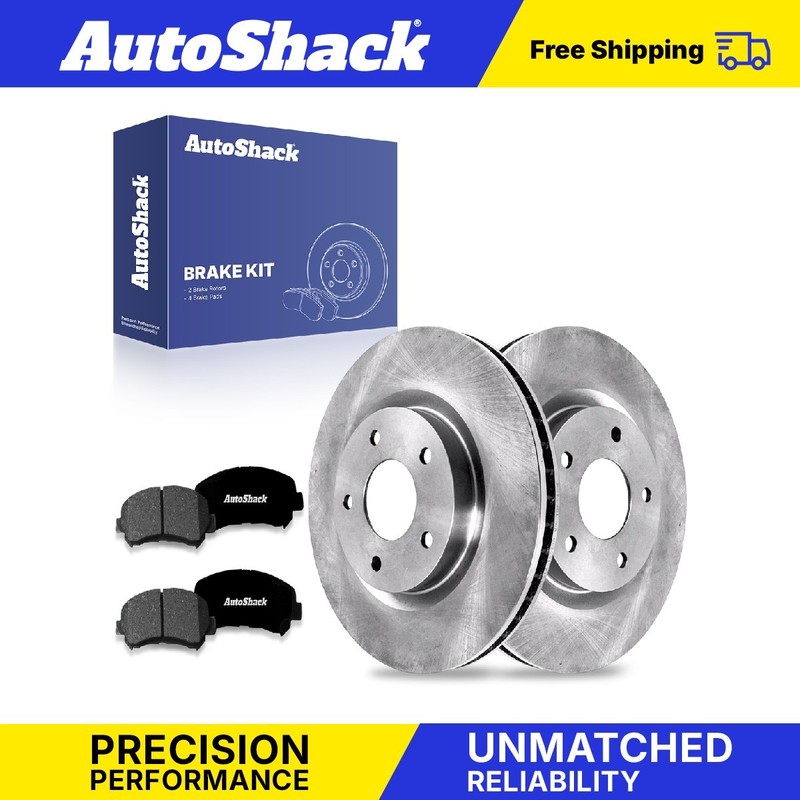 Front Brake Rotors Premium Ceramic Pads for 2008-2013 Nissan Rogue