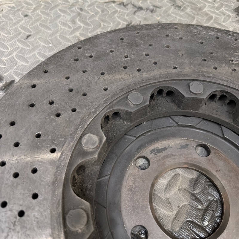 2016-2021 Mclaren 570s RWD 3.8L Front Left Brembo Carbon Ceramic Brake Rotor gallery