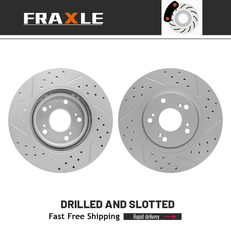 300mm Front Brake Rotors For Acura Csx Rsx Ilx Honda Civic Cr-V 2002 2003 – 2015