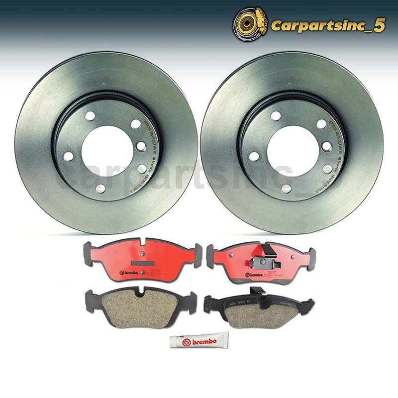 Brake Pad Brake Rotor Front Fits BMW 318ti BMW 323Ci BMW 323i BMW 323is BMW 328i