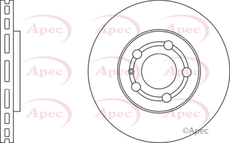 Fits VW Polo Golf Fox Seat Ibiza Skoda Fabia Ruva Front Brake Disc 8Z0615301D gallery