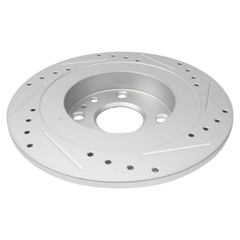 TRQ Performance Rear Brake Pad & Rotor Kit Performance Fits Ford Mazda Mercury gallery
