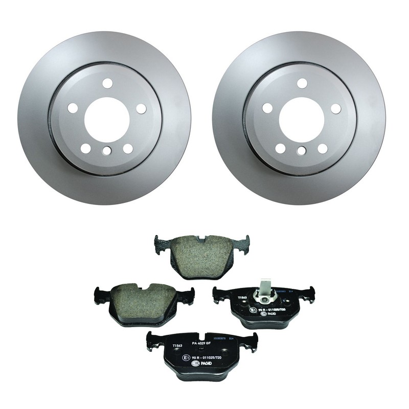 Hella Rear Rotors Low-Met Disc Brake Pad Kit For E83 X3 FI 2004