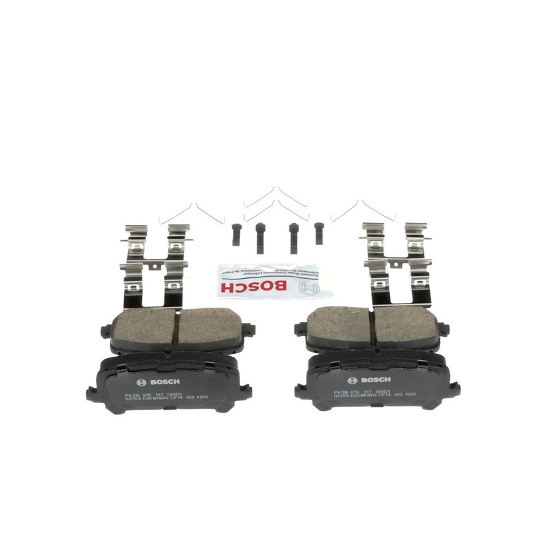 BC1724 Bosch 2-Wheel Set Brake Pad Sets Rear for Honda Passport Ridgeline Pilot gallery