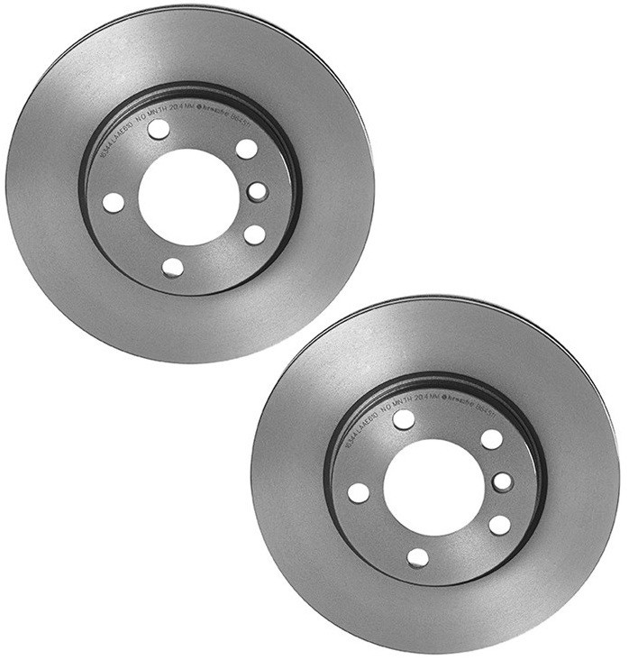 Brembo Pair Set of 2 Front 294mm Disc Brake Rotors For Mini Countryman Paceman
