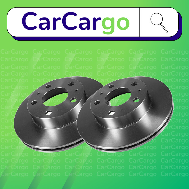 Vented Front Brake Discs Peugeot Boxer 3.0 HDi 155 2006-2015 300 mm
