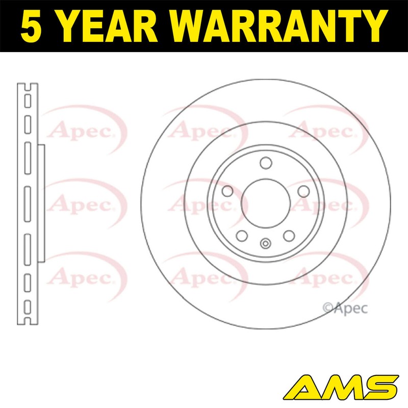 Fits Audi Q7 2015- 3.0 TDi 4.0 Electric Brake Disc Rear AMS 4M0615601J