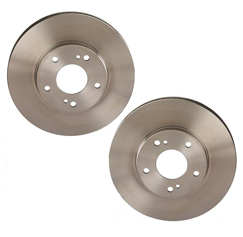 Brembo Pair Set of 2 Front 280mm Vented Disc Brake Rotors For Nissan 300ZX 89-96