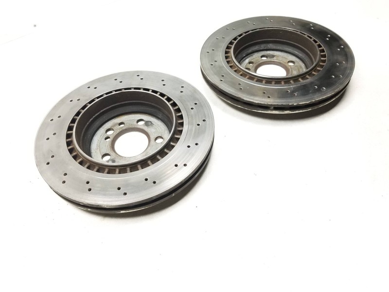 2003 - 2006 Mercedes S55 W220 Brake Disk Rotor Front & Rear 4Pcs OEM gallery