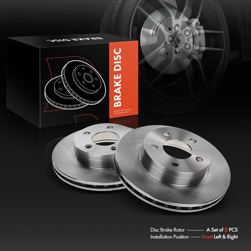 2x Front Disc Brake Rotor for Ford Explorer 95-01 Ranger 98-02 Mazda Mercury 4WD gallery