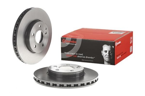 2X Brembo 09.C893.11 Front Vented Brake Discs Fits Mercedes 60S E-Class S-Class