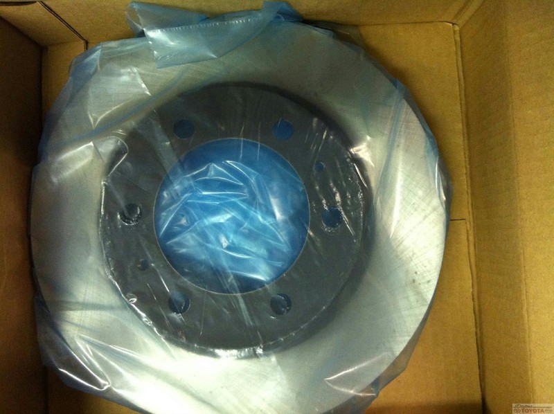 OEM TOYOTA FRONT ROTOR FITS SELECT TACOMA (VIN REQUIRED) gallery