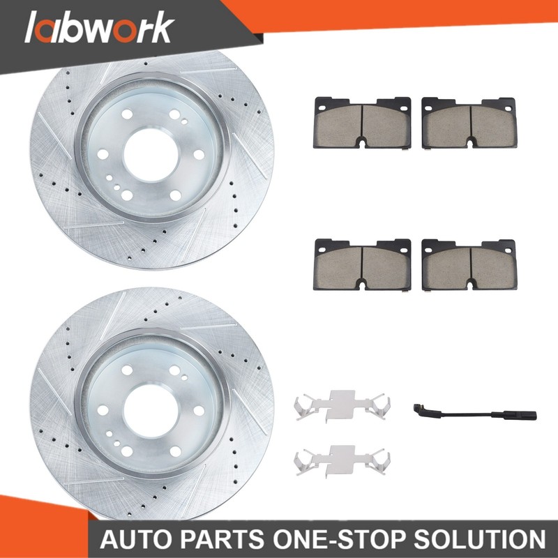 Labwork Brake Disc and Pad Kits 2-Wheel Set Front For Cadillac Escalade 21-23 gallery
