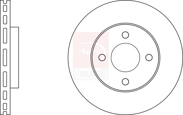 2x Brake Discs Pair Vented fits NISSAN NOTE E12 1.5D Front 13 to 16 260mm Set gallery