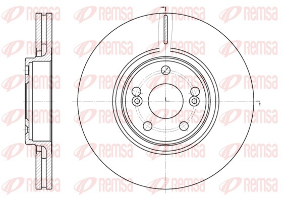 Remsa 6694.10 Brake Disc for Renault gallery