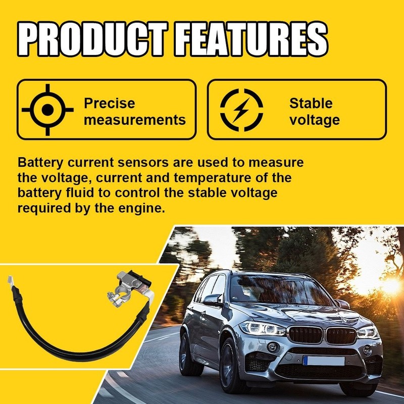 1-10x Car Battery Cable Negative Sensor Bolted For 2015-2019 BMW X6 61216819309 gallery