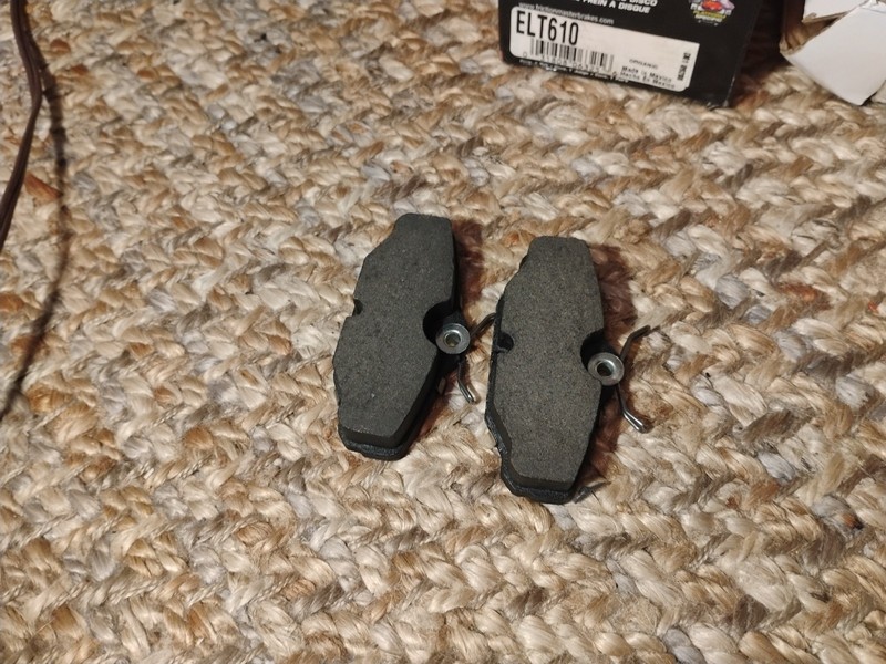 NOS Parts Master 125328 Brake Rotor & 1/2 Box Of Elite ELT610 Brake Pads gallery