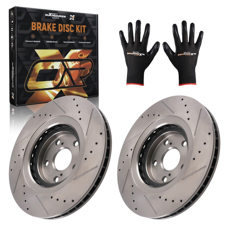 Front Brake Rotors Pair for Toyota Highlander 2008-2019 Sienna 2011-2020 S-31511