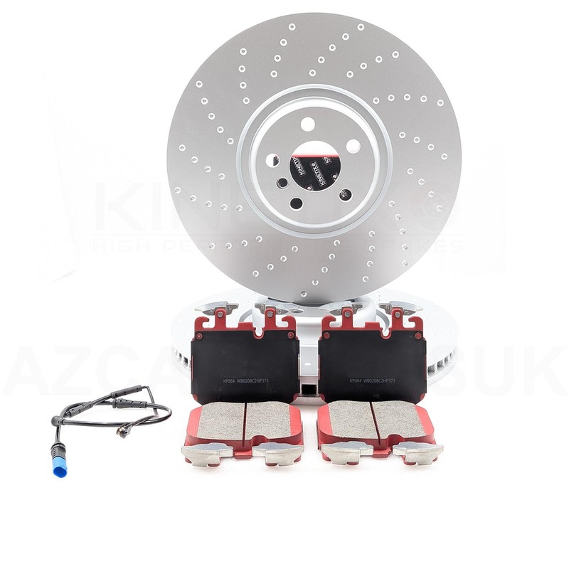 FITS BMW X6 30d G06 M SPORT FRONT BRAKE DISCS PERFORMANCE PADS SENSOR 395mm