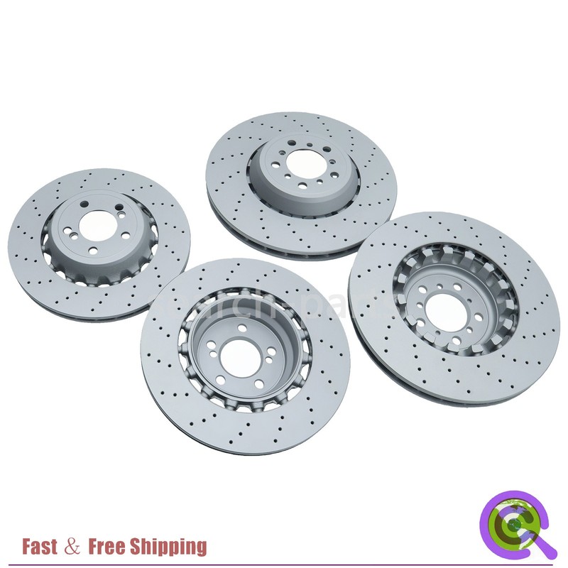 Rear Front LH&RH Brake Disc Rotor Fits BMW F87 F80 F82 M3 M4 2015-2020 3.0L L6 gallery