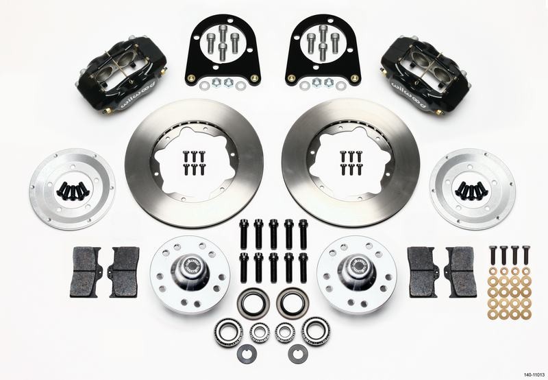 Wilwood Disc Brake Caliper / Rotor / Pad Kit – KIT,FRONT,EARLY Fits Ford 37-48,F