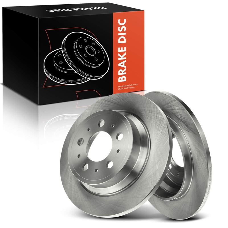 Rear Disc Brake Rotors for Volvo S60 2001-2009 S80 1999-2006 V70 2001-2007 XC70