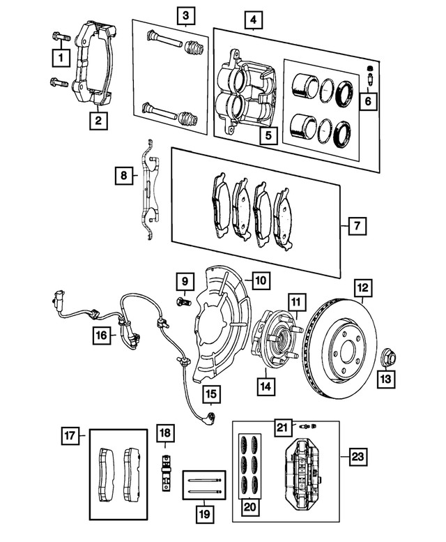 Genuine Mopar Brake Rotor 5181513AD gallery