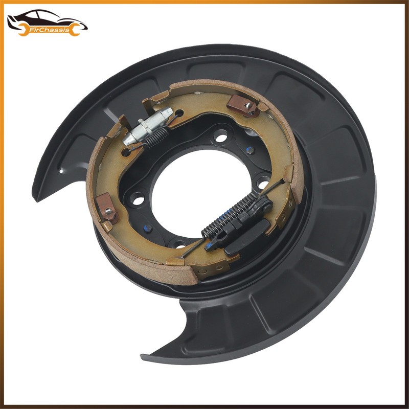 For Hyundai Santa Fe 3.3L 3342CC V6 DOHC 2007-2009 Rear Brake Parking Plate Left gallery