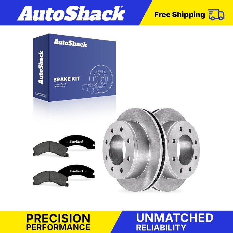 Rear Brake Rotors Premium Pads for Chevy Express 3500 2012