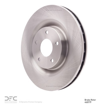 Dynamic Friction Company 600-46019 Bare Brake Rotor