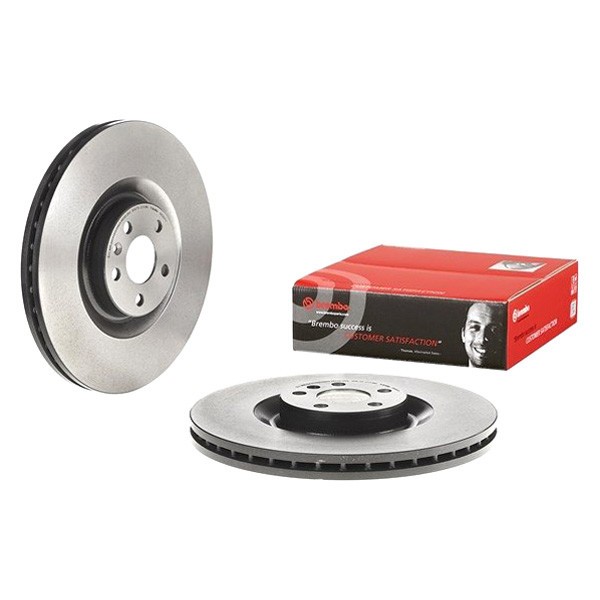 For Volvo XC90 16-26 Brembo UV Coated Series Plain Vented Front Brake Rotor