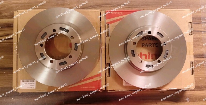 Genuine Front Brake Disc Set for Mahindra Maxi Truck 2.5L 2012-2025 OEM 0082597 gallery